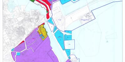 Карта на община Бахрейн 