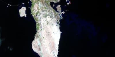 Сателитна Карта на Бахрейн 