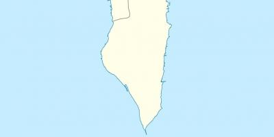 Карта на Бахрейн векторна карта 